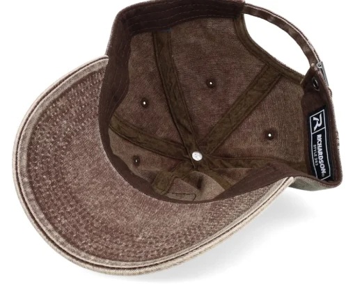 Pike Pro Fishing 382 Snow Washed Brown Dad Cap - Skillfish
