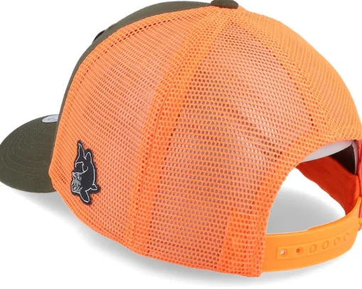Pike Pro Fishing Dark Mash/Fluorescent Orange Trucker - Skillfish