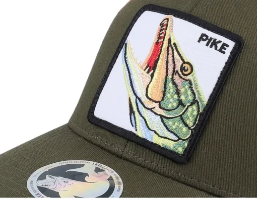 Pike Pro Fishing Dark Mash/Fluorescent Orange Trucker - Skillfish