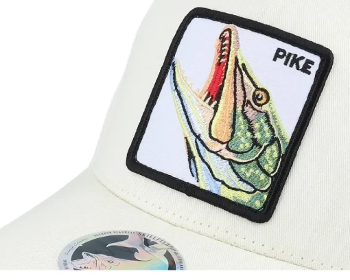 Pike Pro Fishing Ivory/Ivory/Light Forest A-frame Trucker - Skillfish