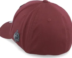 Pike Pro Fishing Wooly Combed Maroon Flexfit - Skillfish