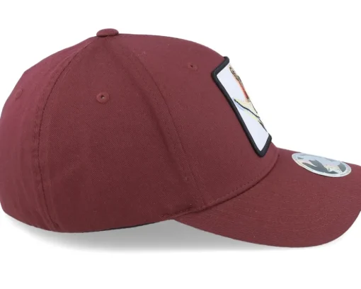 Pike Pro Fishing Wooly Combed Maroon Flexfit - Skillfish