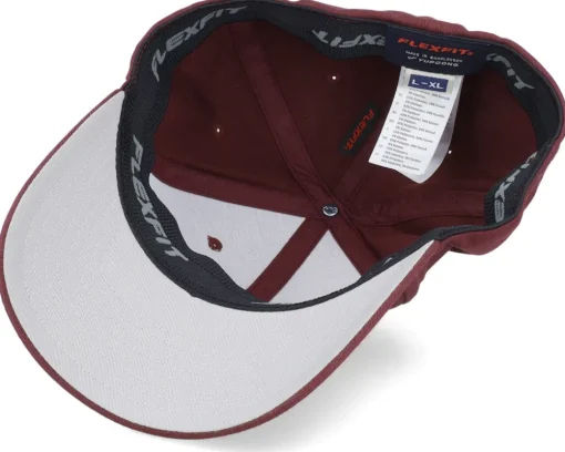 Pike Pro Fishing Wooly Combed Maroon Flexfit - Skillfish