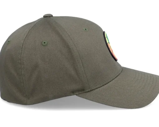 Pineapple Sunset Patch Olive Flexfit - Iconic