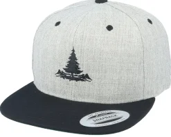 Pinetree Heather Grey/Black Snapback - Wild Spirit