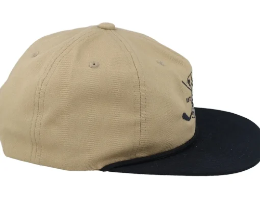 Pins & Stripes Logo Rope Khaki/Black Snapback - Pins & Stripes