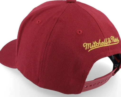 Pinscript 110 Red/Gold Adjustable - Mitchell & Ness