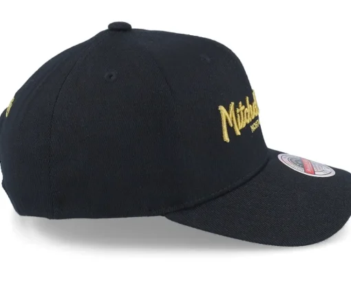 Pinscript Black/Gold Adjustable - Mitchell & Ness