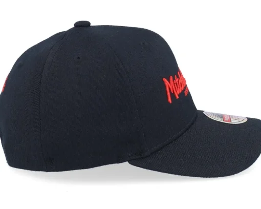 Pinscript Black/Red Adjustable - Mitchell & Ness