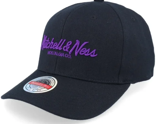 Pinscript Black/Red Adjustable - Mitchell & Ness