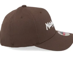 Pinscript Brown/White Adjustable - Mitchell & Ness