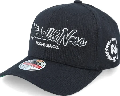 Pinscript Classic Red Hwc Timeline Black Adjustable - Mitchell & Ness