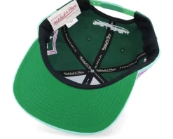 Pinscript Diamond Green Snapback - Mitchell & Ness
