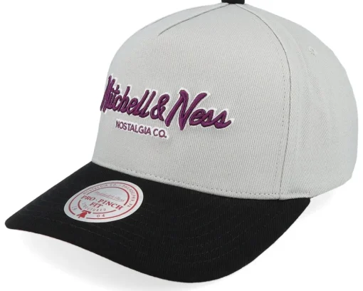 Pinscript Nostalgia Pro Crown Grey/Black A-Frame Adjustable - Mitchell & Ness
