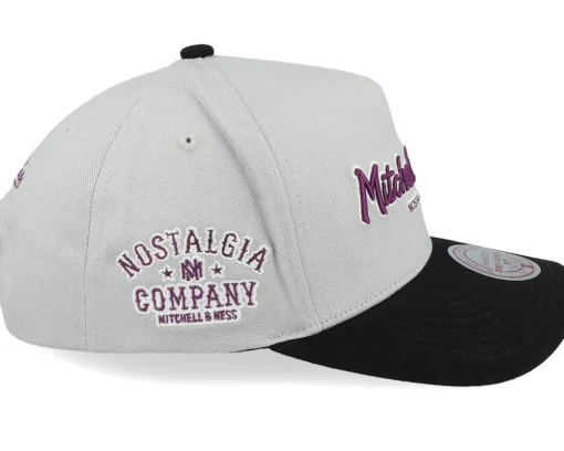 Pinscript Nostalgia Pro Crown Grey/Black A-Frame Adjustable - Mitchell & Ness