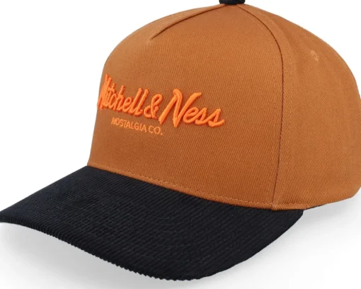 Pinscript Nostalgia Pro Crown Orange/Black A-Frame Adjustable - Mitchell & Ness