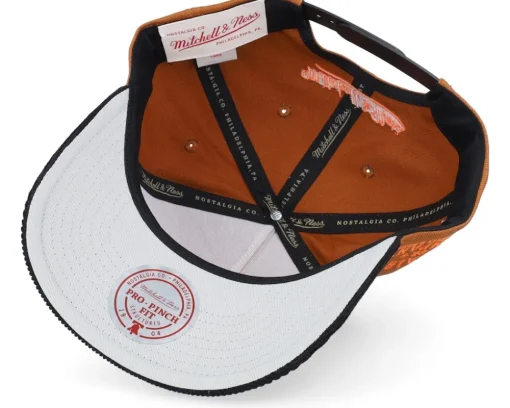 Pinscript Nostalgia Pro Crown Orange/Black A-Frame Adjustable - Mitchell & Ness