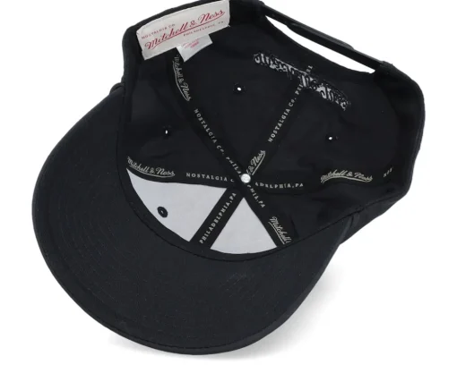 Pinscript Nylon Deadstock Multi/Black Dad Cap - Mitchell & Ness