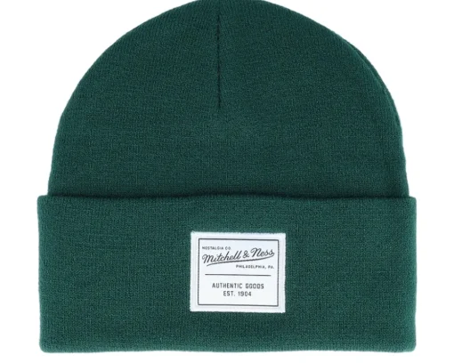 Pinscript Trotter Knit Green Cuff - Mitchell & Ness