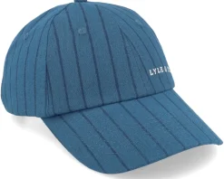 Pinstripe Baseball Cap Apres Navy Dad Cap - Lyle & Scott