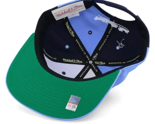 Pinwheel Of Fortune Light Blue/Blue Snapback - Mitchell & Ness