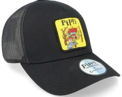 Pippi Cover Black/Yellow Trucker - Pippi Longstocking