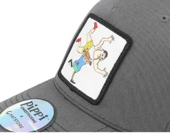 Pippi Strongman Grey Trucker - Pippi Longstocking