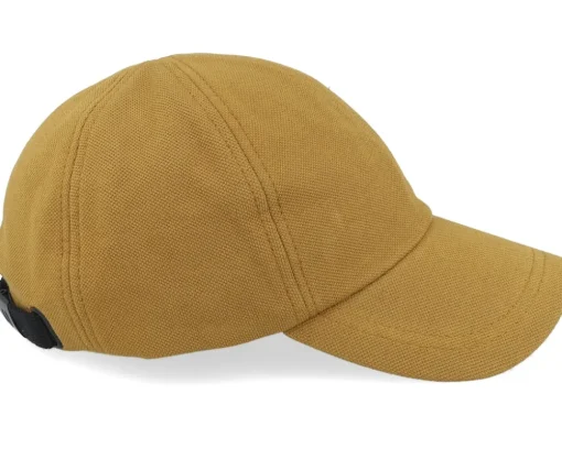 Pique Classic Cap Dark Caramel/Black Dad Cap - Fred Perry