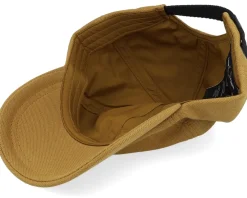 Pique Classic Cap Dark Caramel/Black Dad Cap - Fred Perry