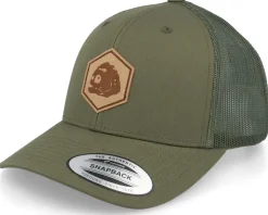 Piranha Skull Patch Charcoal Grey/White Trucker - Skillfish
