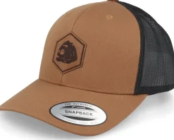Piranha Skull Patch Charcoal Grey/White Trucker - Skillfish