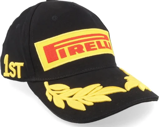 Pirelli Logo F1 Podium Black Adjustable - Formula One