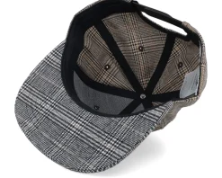 Pitchout Check Mix Beige Snapback - Reell