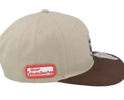 Pittiplatsch head Khaki/Brown Snapback - Unser Sandmännchen