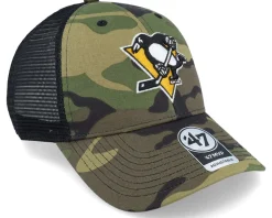 Pittsburgh Penguins 47 Mvp Camo/Black Trucker - 47 Brand