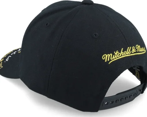 Pittsburgh Penguins Against The Best Pro Vintage Black Adjustable - Mitchell & Ness