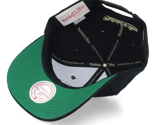 Pittsburgh Penguins Against The Best Pro Vintage Black Adjustable - Mitchell & Ness
