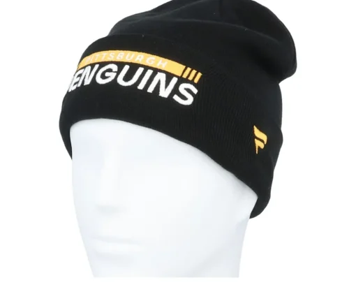 Pittsburgh Penguins Authentic Pro Game & Train Knit Black Cuff - Fanatics
