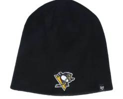 Pittsburgh Penguins Black Beanie - 47 Brand