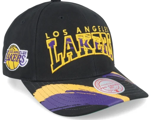 Pittsburgh Penguins Brushed Past Ya Pro Vintage Black Adjustable - Mitchell & Ness