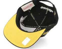 Pittsburgh Penguins Double Trouble Vintage Black Snapback - Mitchell & Ness