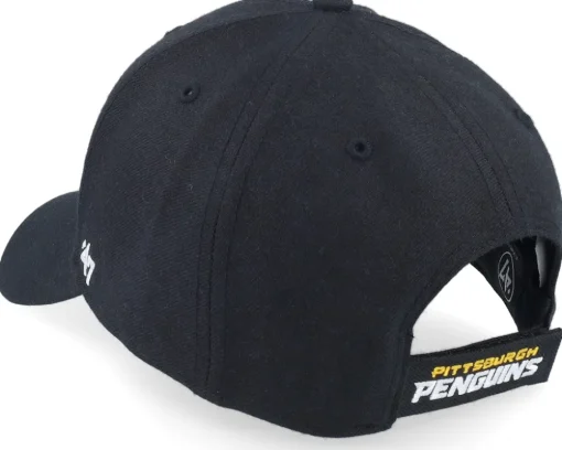 Pittsburgh Penguins Mvp Black Adjustable - 47 Brand