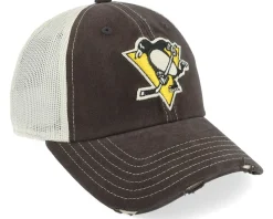 Pittsburgh Penguins Orville Stone/Black Trucker - American Needle