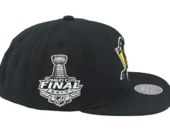 Pittsburgh Penguins Top Spot Black Snapback - Mitchell & Ness