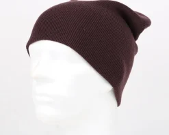 Plum Cuff Blank Beanie - Beechfield