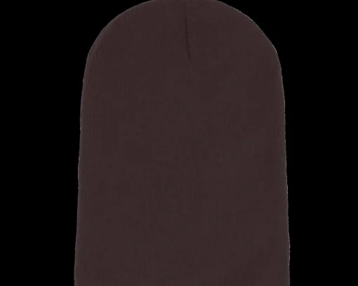 Plum Long Blank Beanie - Beechfield