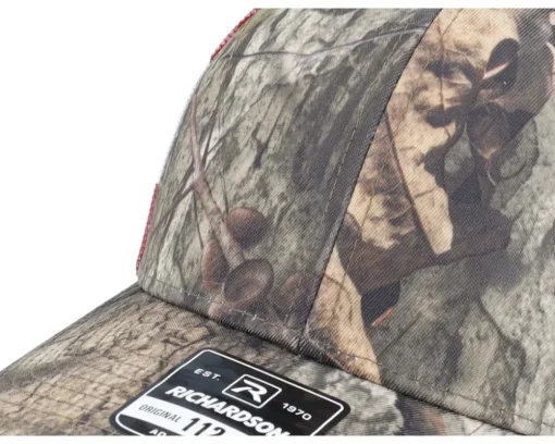 112pm Mossy Oak Country Dna/Stars & Stripes Trucker - Richardson