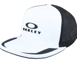 Podium Hat White/Black Trucker - Oakley