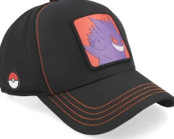 Pokemon Gengar Black/Grey A-Frame Trucker - Capslab