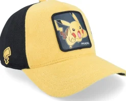 Pokemon Pikachu Black/Yellow A-Frame Trucker - Capslab